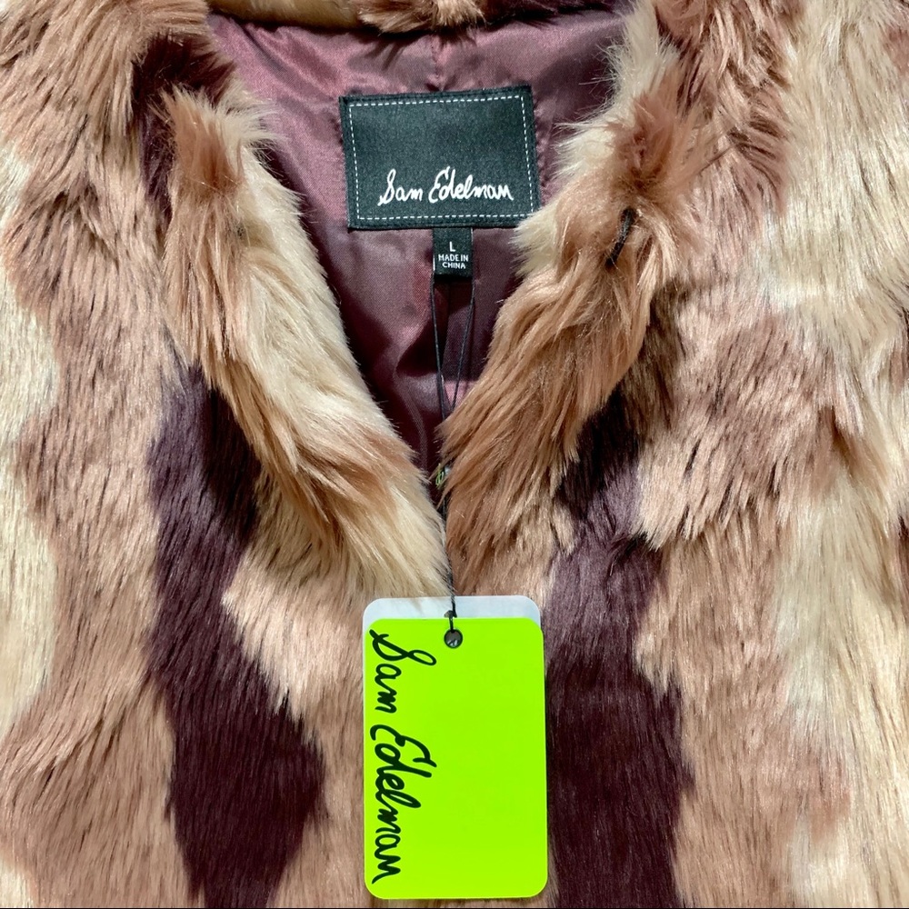 Sam Edelman Faux Fur Jacket (NWT) - Picture 2 of 16